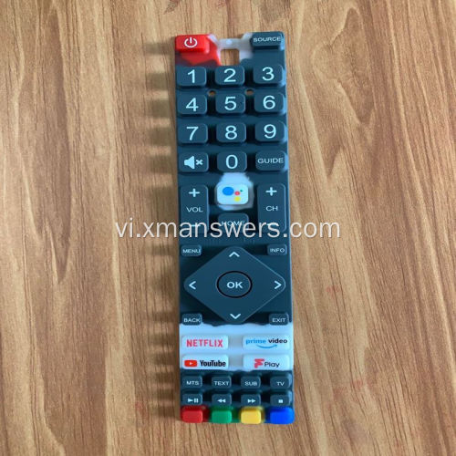 Bàn phím cao su silicone OEM cho điều khiển từ xa TV